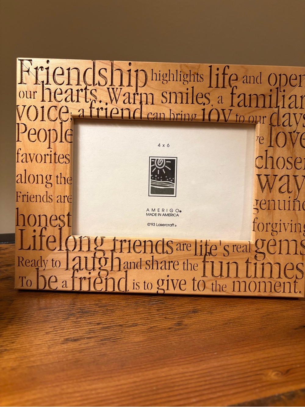 Amerigo laser craft  picture frames - Picture 4 of 9